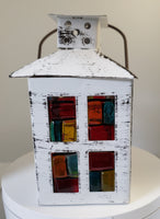Lantern with Stained Glass Windows