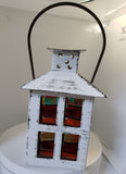 Lantern with Stained Glass Windows