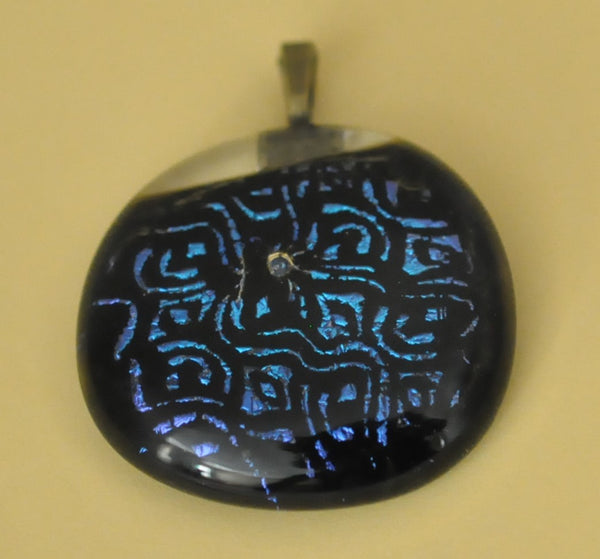 PE-0025 Fused Glass Pendant