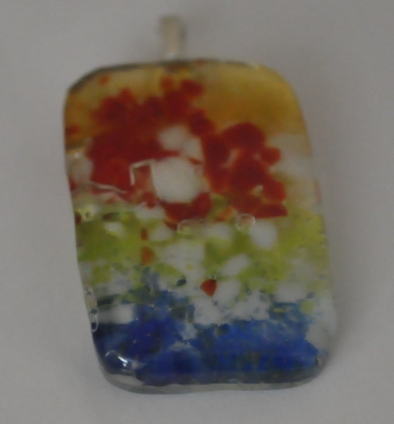 PE-0034 Fused Glass Pendant