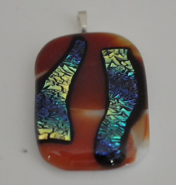 PE-0064 Fused Glass Pendant