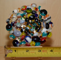 Round Fused Glass Pebbles Decoration